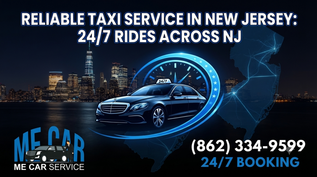 Reliable Taxi Service in New Jersey: 24/7 Rides Across NJ